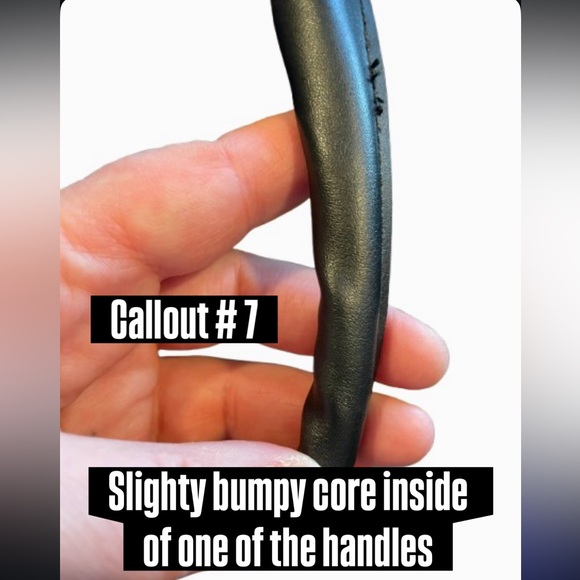 American Tourister 3 Piece Black Quilted & Faux Leather Accents - Some Callouts - Picture 14 of 15